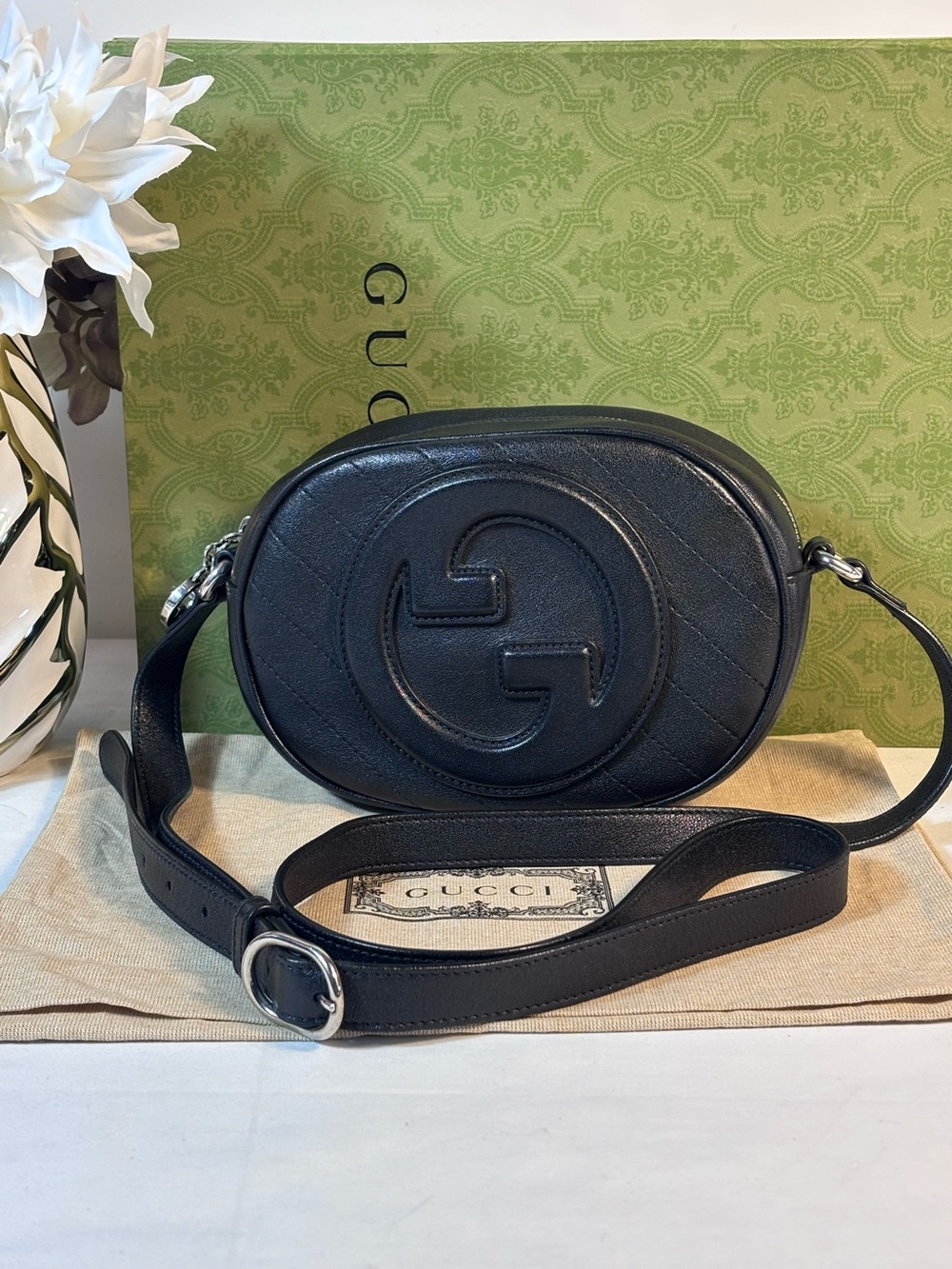 Gucci NM Blondie Black Camera Bag